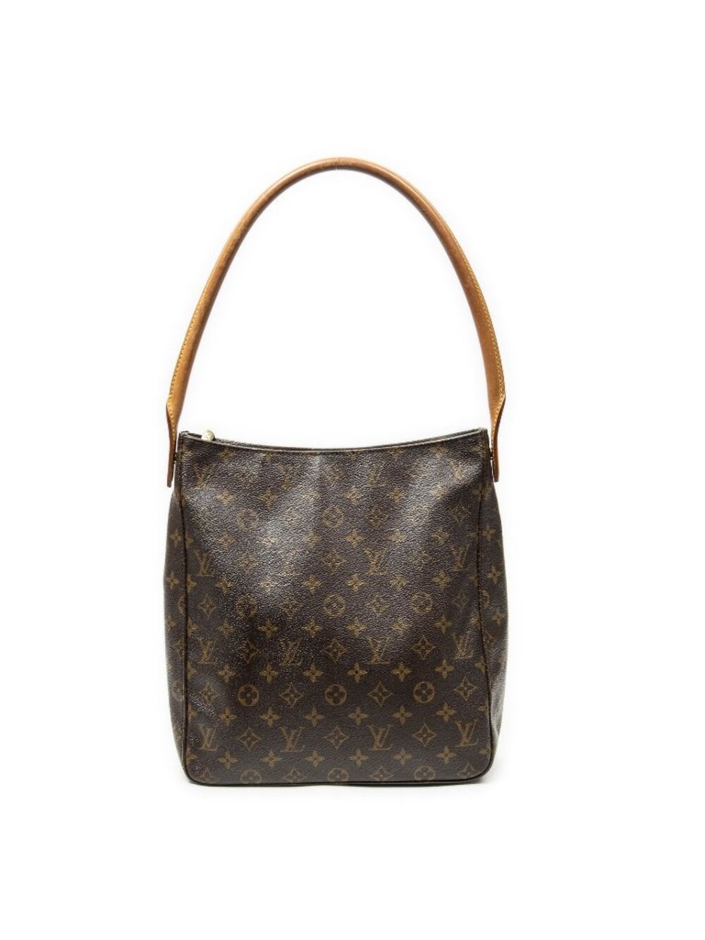 Louis Vuitton Looping Brown Monogram Canvas Shoulder Bag
